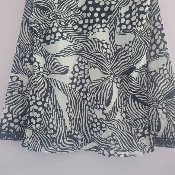 Robert Graham Valentina Tunic black and white print Size Small - Picture 10 of 14